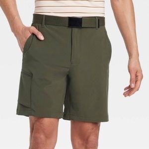 NWT Men's Cargo Golf Shorts 8" - All in Motion 36
